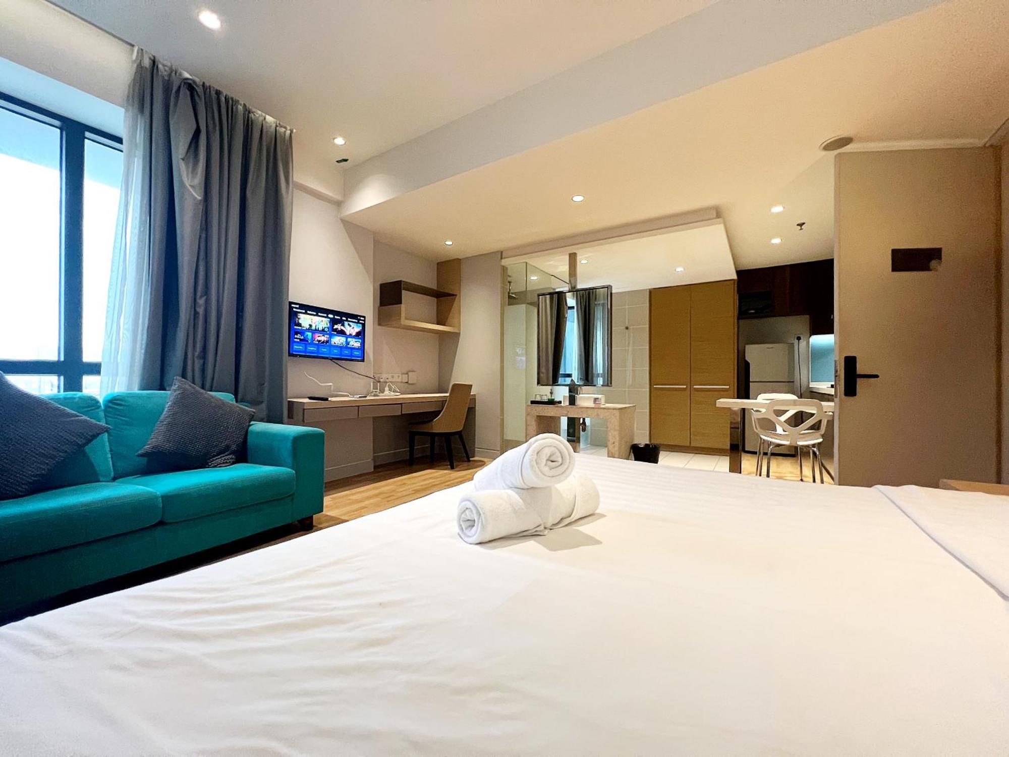 Infini Suites@ D'Majestic Place كوالالمبور الغرفة الصورة